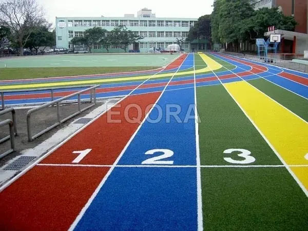 Бесшовное покрытие из резиновой крошки для беговых дорожек в Ступино