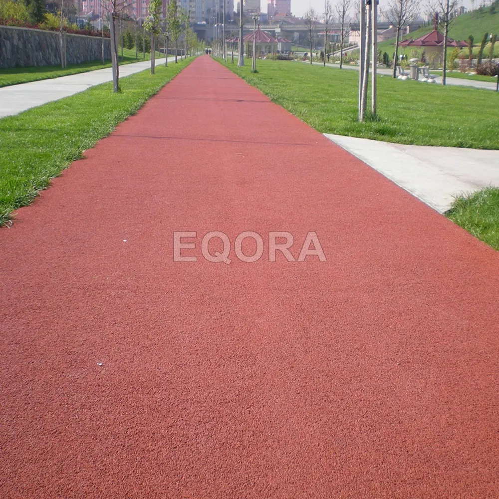 Бесшовные покрытия для дорожек из резиновой крошки в Ступино