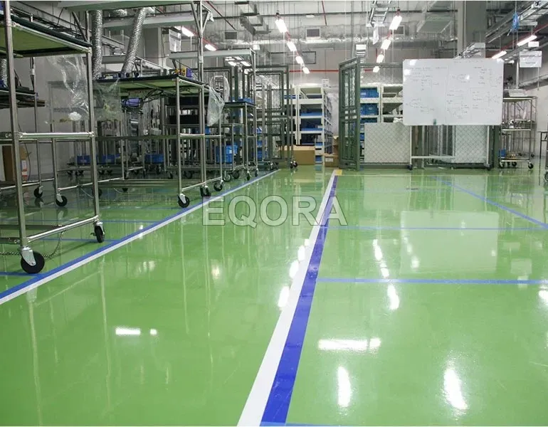 Виды наливных полимерных полов в Ступино