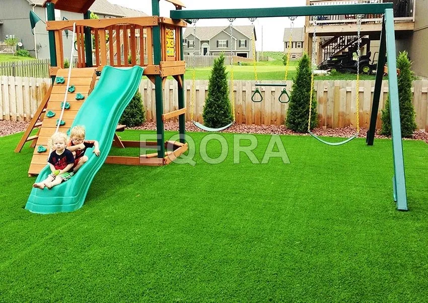 Искусственный газон для детской площадки в Ступино