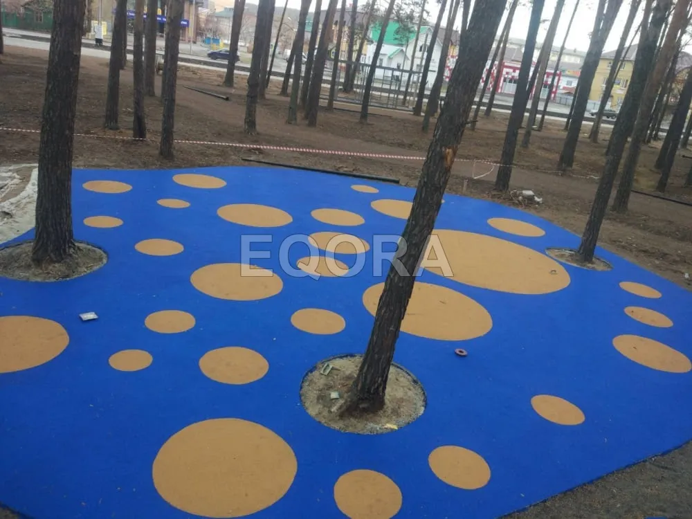 Насколько долговечно резиновое покрытие в Ступино?